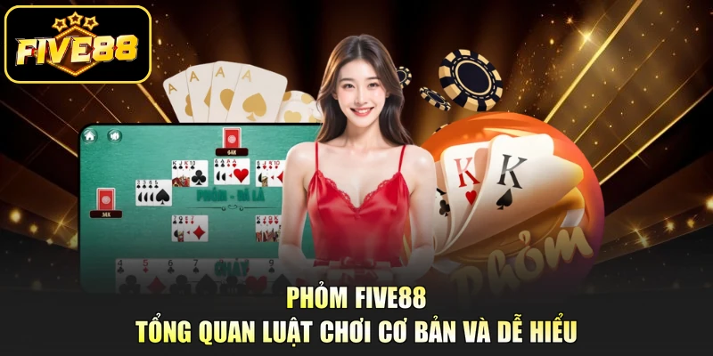 Phỏm Five88 - Tổng Quan Luật Chơi Cơ Bản Và Dễ Hiểu